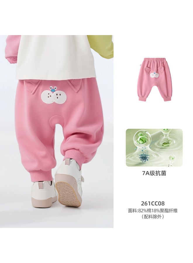 Babu Bean Infant Big Bottom Pants Toddler Pants Children's Little Boy And Girl Baby Pants - Image 2